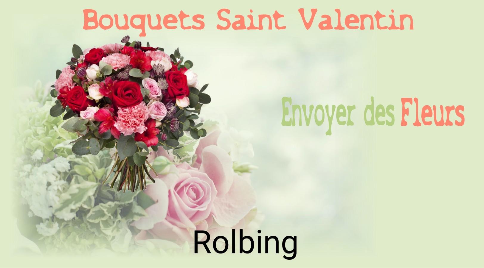 Roses de Saint-Valentin livrées à Rolbing